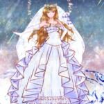 Twitterで見たハッシュタグ #夢主みんなのウェディングドレス見せて
で、16年前に描いたラトレイアのドレス姿の絵を見て「そういえば美鷺でWD姿描いてないな…」と気づき。
描くか~!とテンション上がって描きました。ドレスのデザイン考えるの苦手なことを忘れてウンウン唸りながら描いたのでサイトに更新することにしました。 ウエディングドレス姿の美鷺